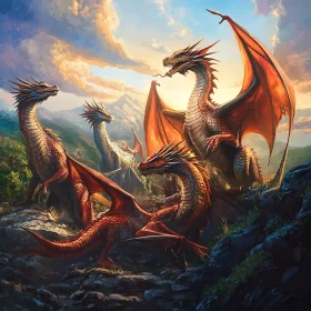 Dragon Kin: A Family Portrait in Fire