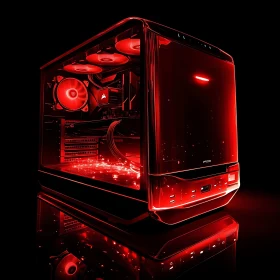 High-Performance Gaming Computer Tower