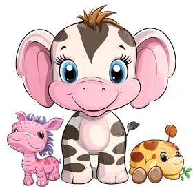 Adorable Cartoon Characters