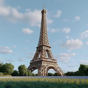 Parisian Eiffel Tower