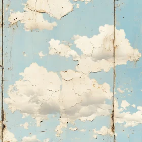 Abstract Sky and Clouds Texture