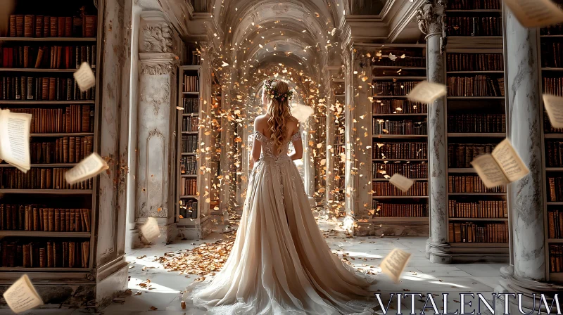 Library of Dreams AI Image