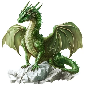 Emerald Dragon Guardian