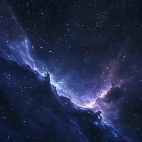 Celestial Light: A Nebula's Splendor