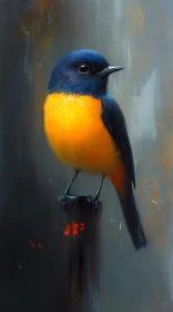 Vivid Bird Art Illustration