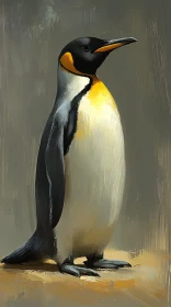 Regal Penguin Artwork