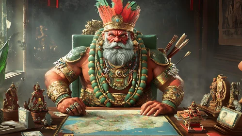A Warrior's Strategic Planning Session