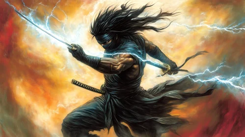 Mystic Ninja with a Sword