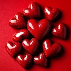 Red Hearts - A Symbol of Love