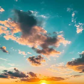 Dramatic Sky at Sunset