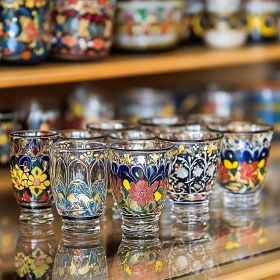 Hand-Painted Glass Collection