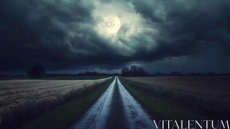 Night Road and Moonlight