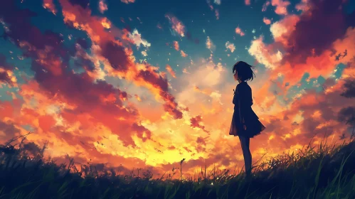 Silhouette at Sunset