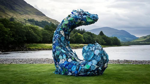 Sculpture of the Loch Ness Monster