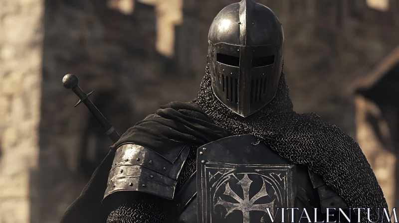Armored Knight with Sword