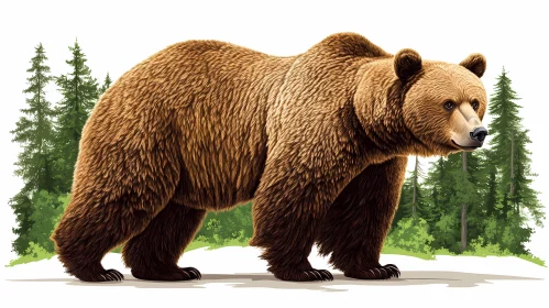 Wildlife Majesty: Brown Bear