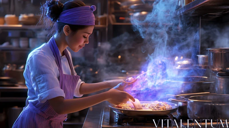 Culinary Artist at Work