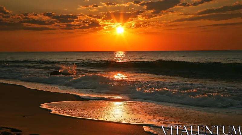 Seascape at Sunset