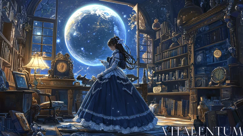 Celestial Library Dreamscape