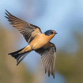 Soaring Swallow: An Ode to Flight