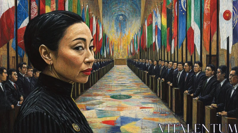 International Meeting: Woman's Perspective AI Image