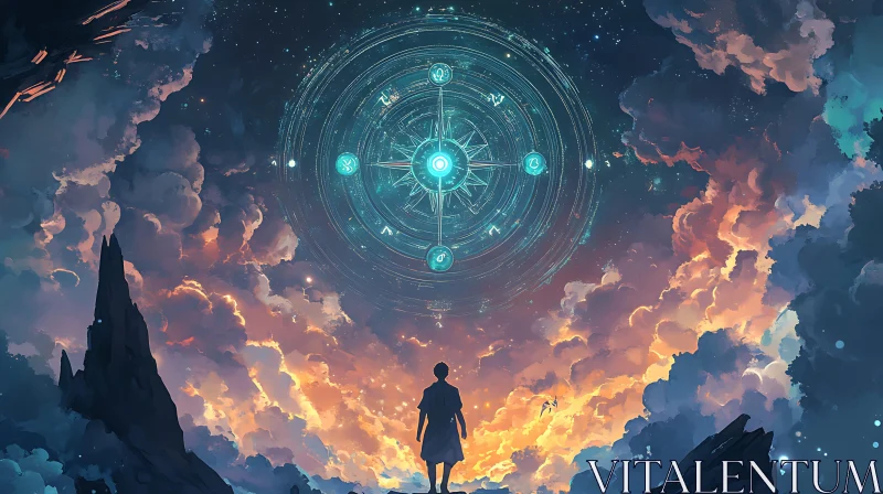 Gazing at the Sky Compass