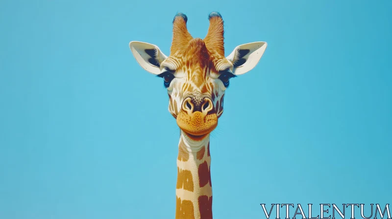 Giraffe's Graceful Stare