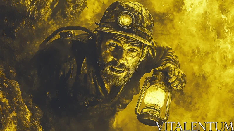 Underground Labor: A Miner's Portrait