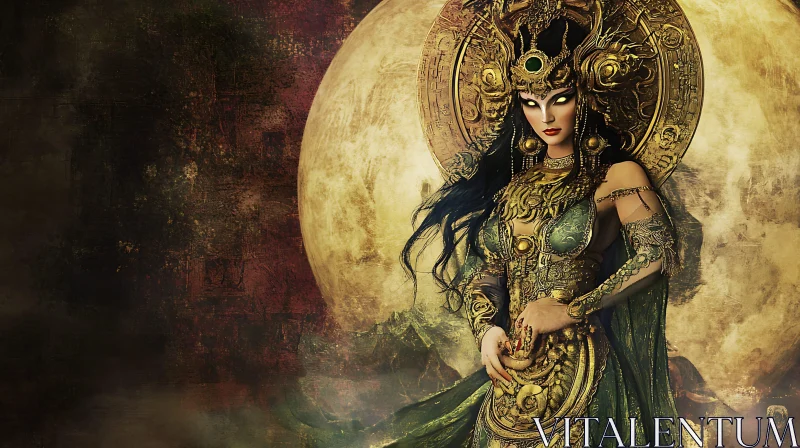 Lunar Divinity: A Portrait of Mystique