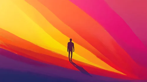 Abstract Silhouette Art