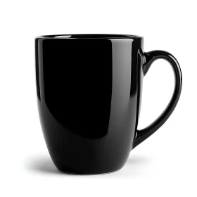 Modern Black Ceramic Cup Still Life