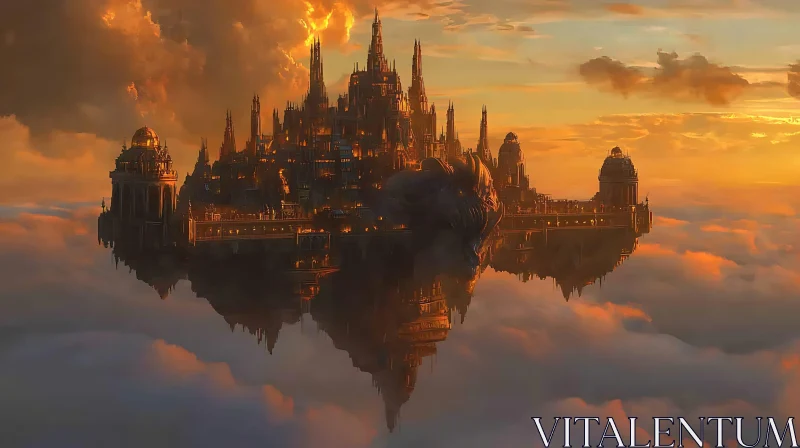 Ethereal City in the Sky