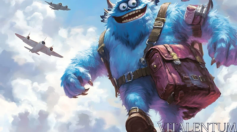 Blue Monster and Airplanes