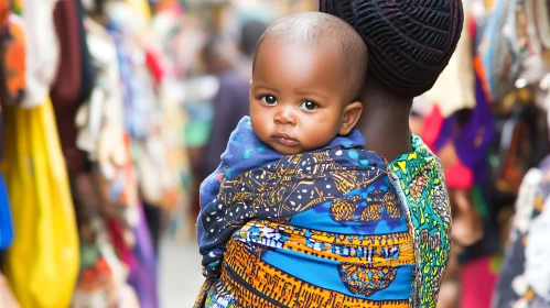 African Mother and Child Bonding