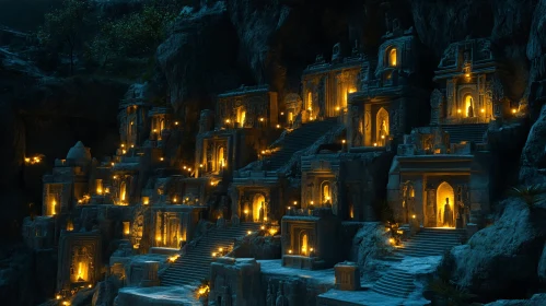 Illuminated Stone City