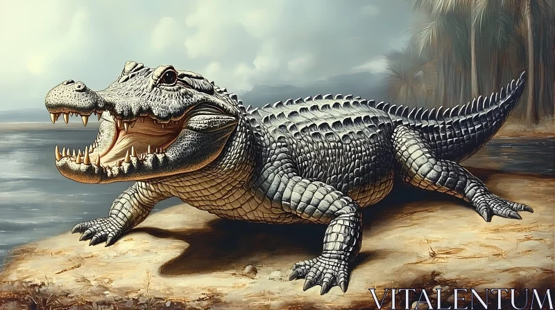 Riverbank Crocodile