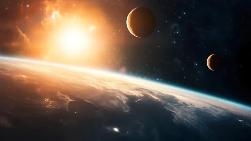 Planetary Alignment: A Cosmic Dance