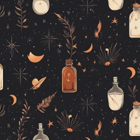 Magical Night Sky Pattern