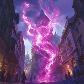 Pink Energy in the City