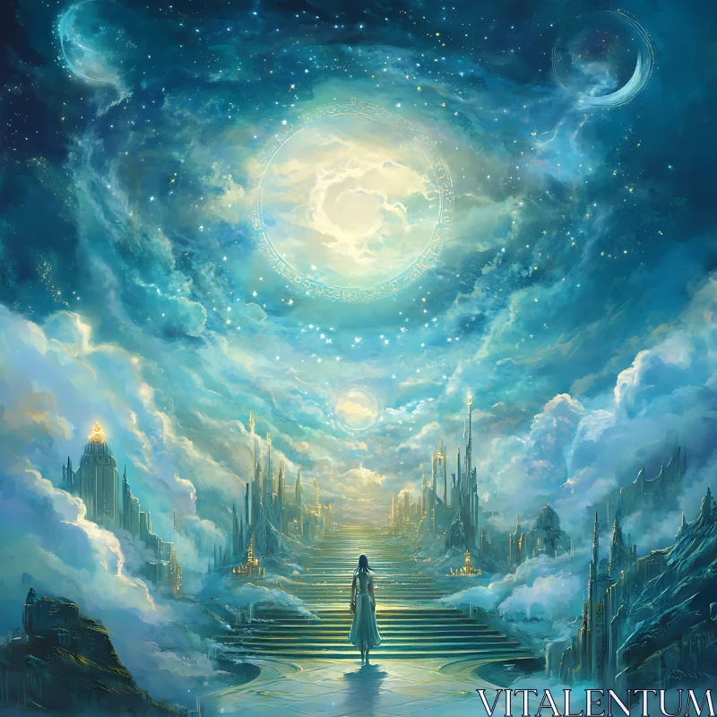 Ethereal City in the Sky