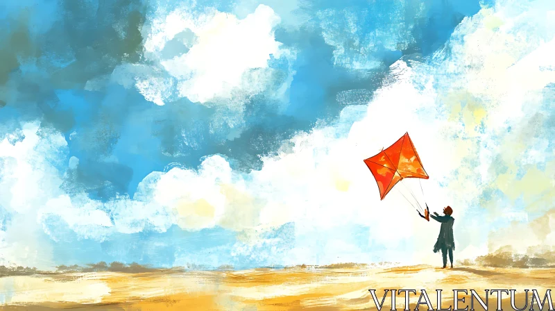 Childhood Dreams: Kite in the Sky