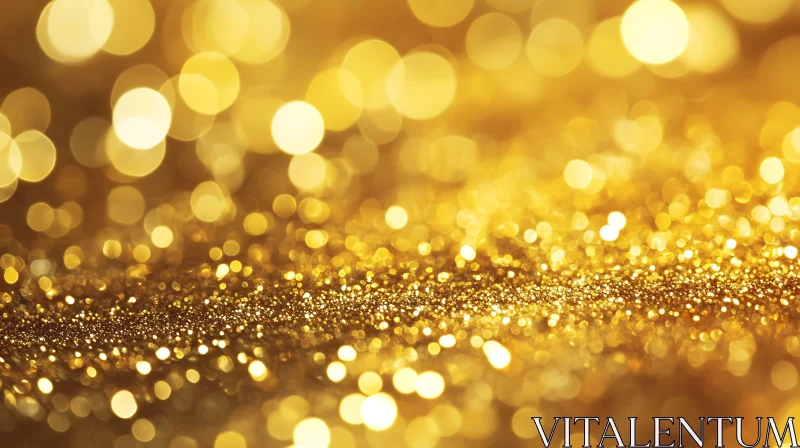 Abstract Gold Glittering Texture