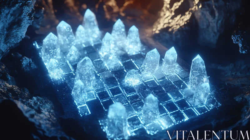 Abstract Crystal Formation on Grid