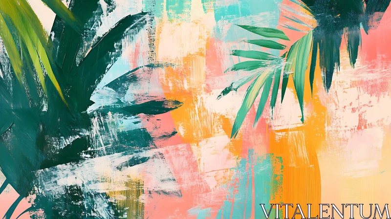Tropical Brushstrokes