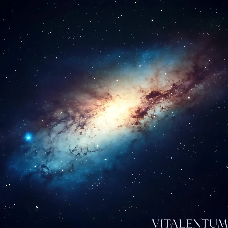Cosmic Symphony: Light and Stardust