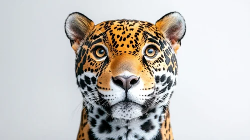 Close-Up of Jaguar Face