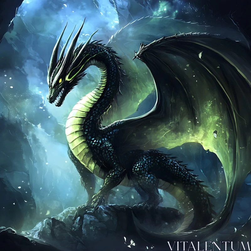 AI ART Shadow Scale: Dragon of the Depths