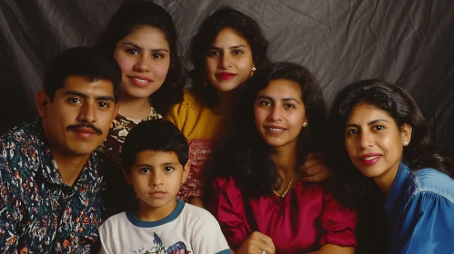 Family Portrait with Warm Smiles