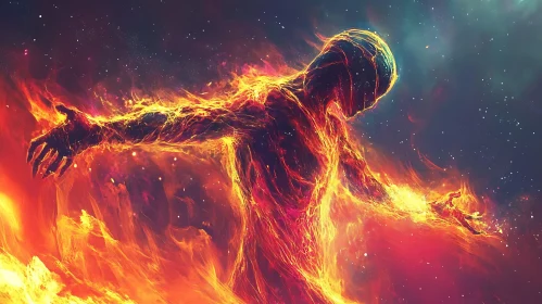 Burning Man in Space