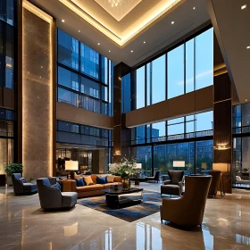 High-End Hotel Lobby Interior Design